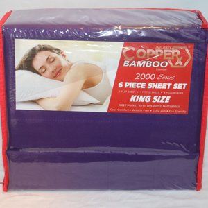 Cooper Bamboo Sheets King
